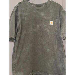Carhartt Loose Fit Pocket Tee L Charcoal Faded Workwear
